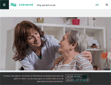 Tablet Screenshot of curamare.nl